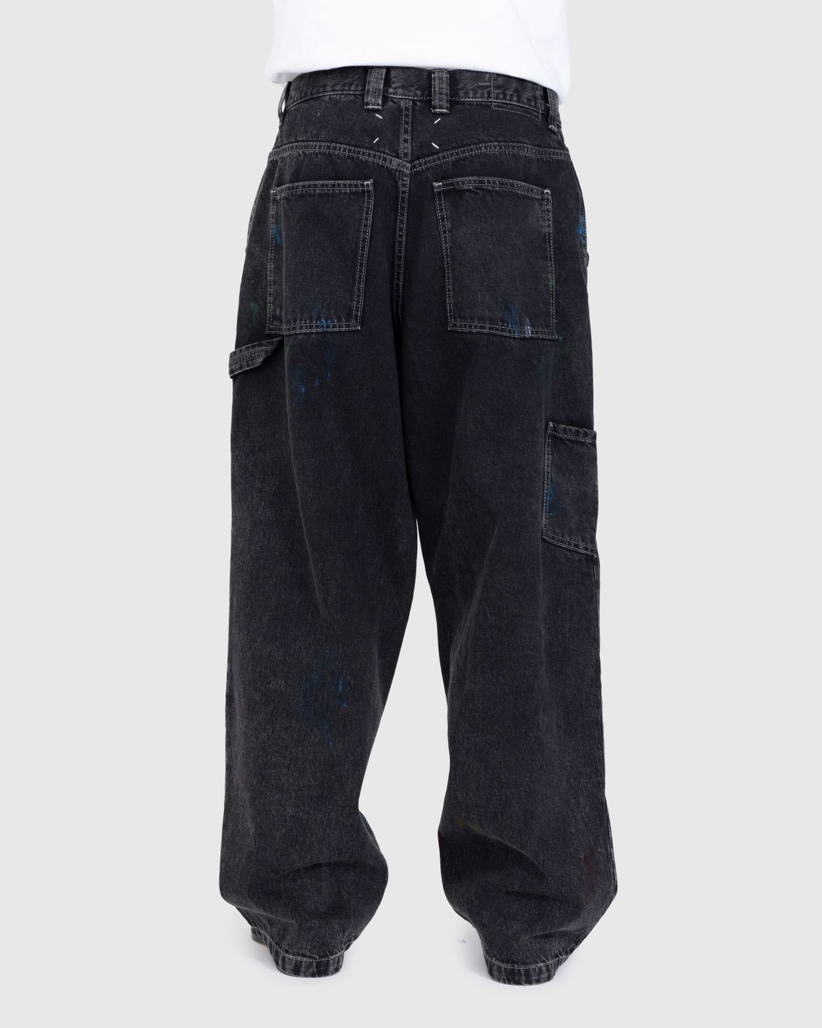 Maison Margiela – 5 Pocket Pants Washed Black | Highsnobiety Shop