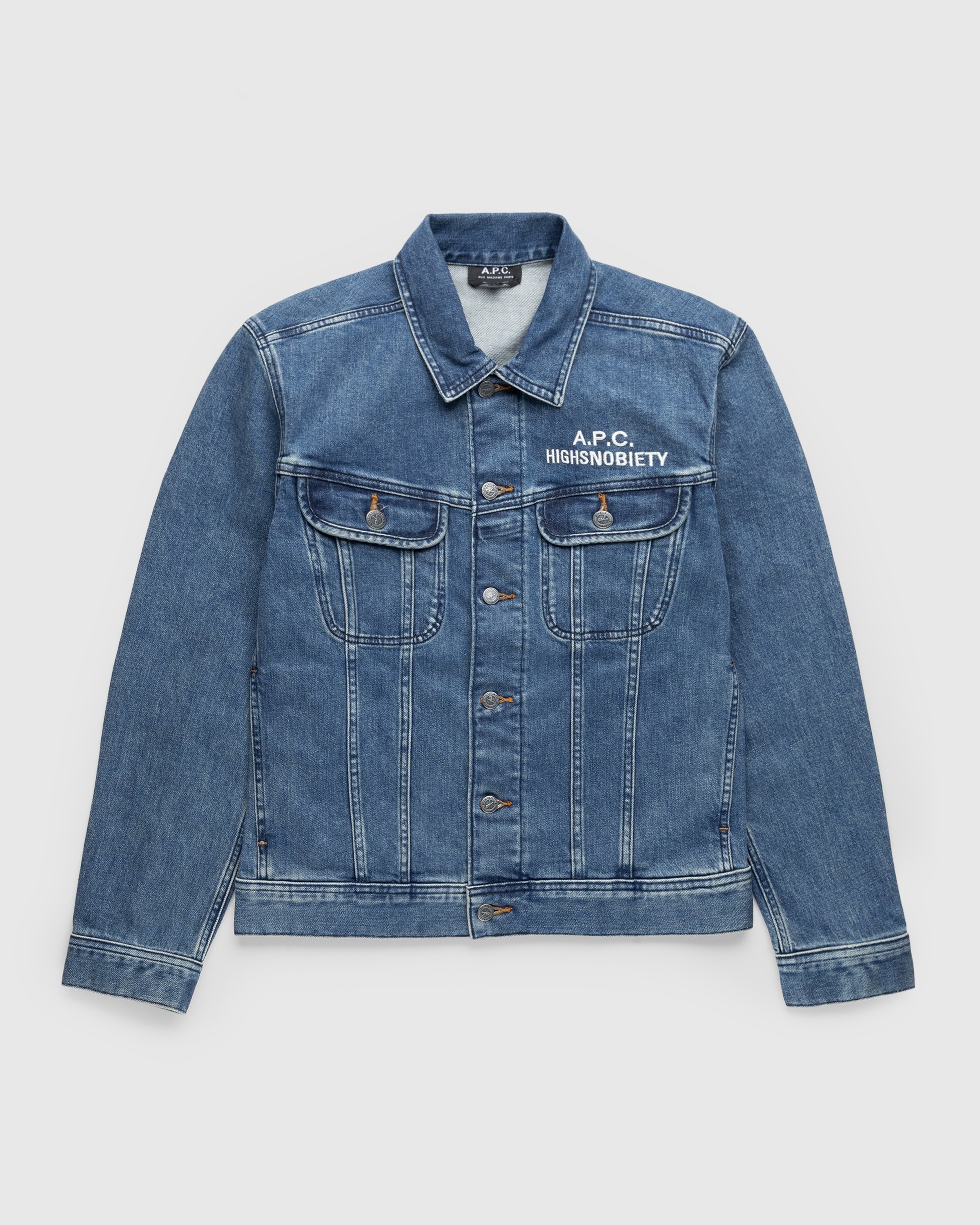 A.P.C. x Highsnobiety – Neu York Jean Jacket Blue - Outerwear - Blue - Image 2