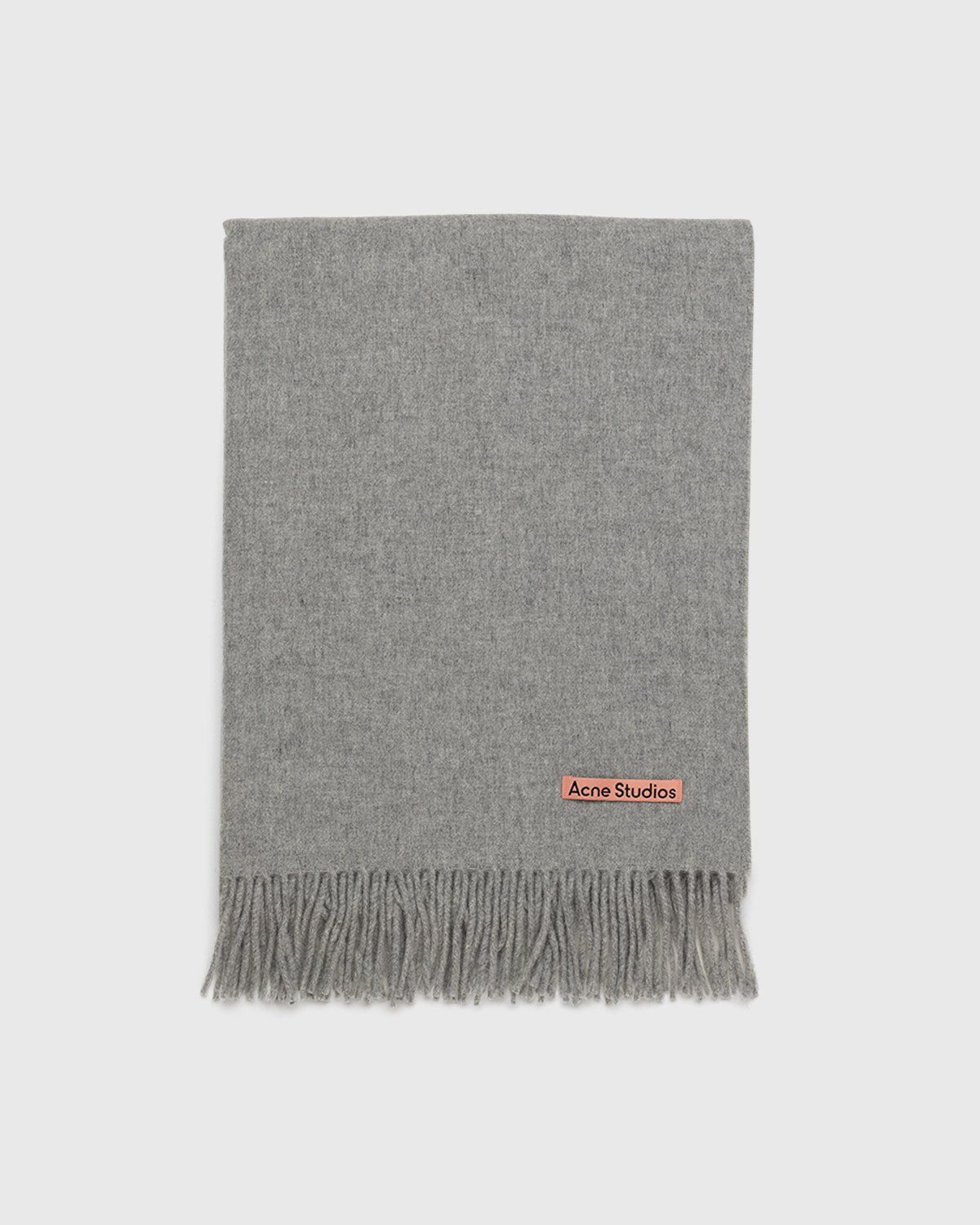 Acne Studios – Canada New Scarf Light Grey Melange - Scarves - Grey - Image 2