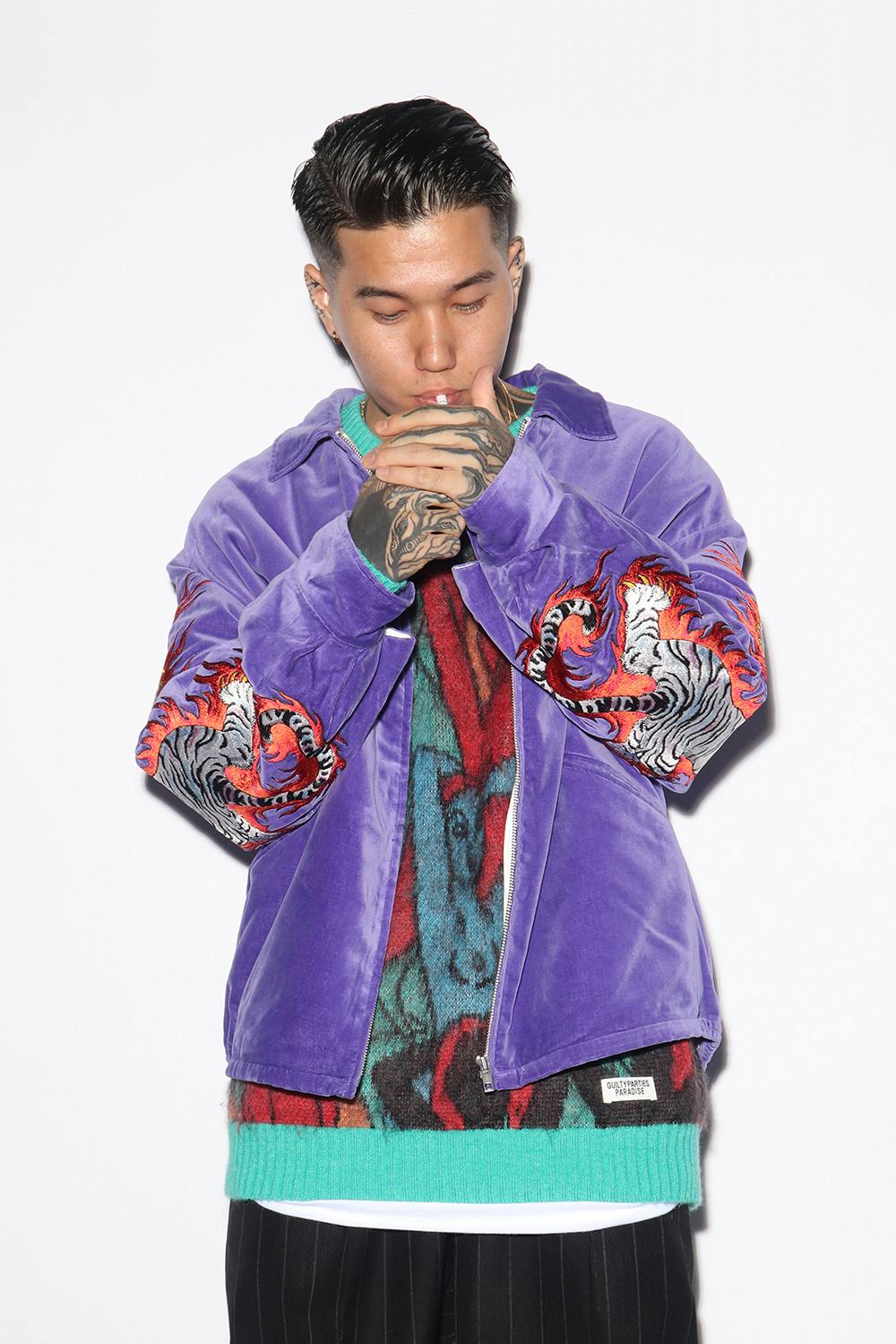 wacko-maria-fw22-lookbook basquiat-shirt (19)