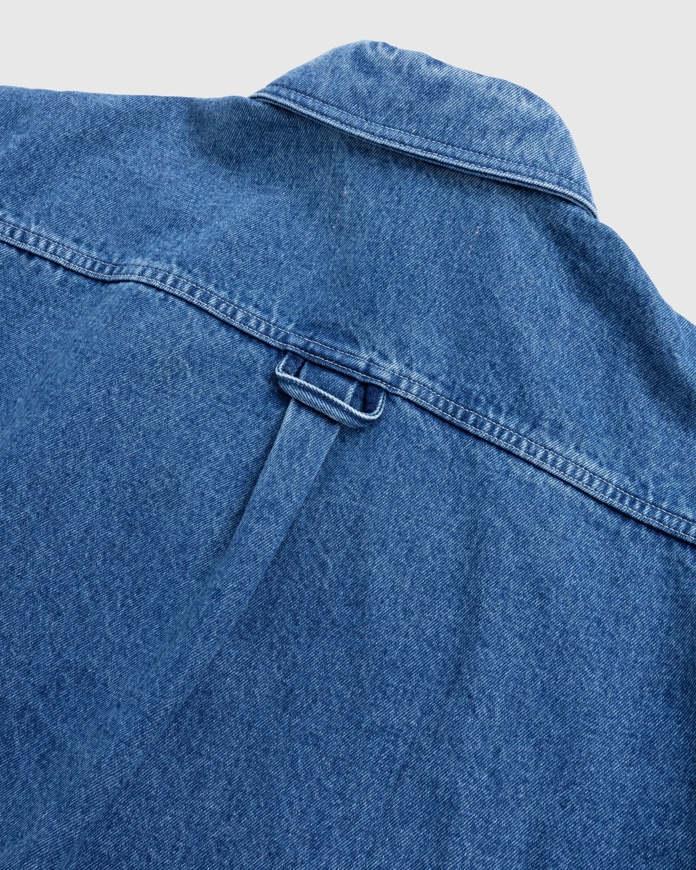 Y/Project – Classic Button Panel Denim Shirt Navy | Highsnobiety Shop | Shirtjacken