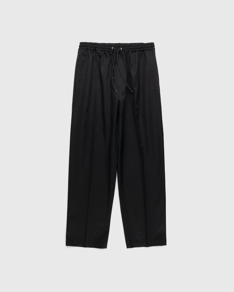 Highsnobiety – Cotton Nylon Elastic Pants Black