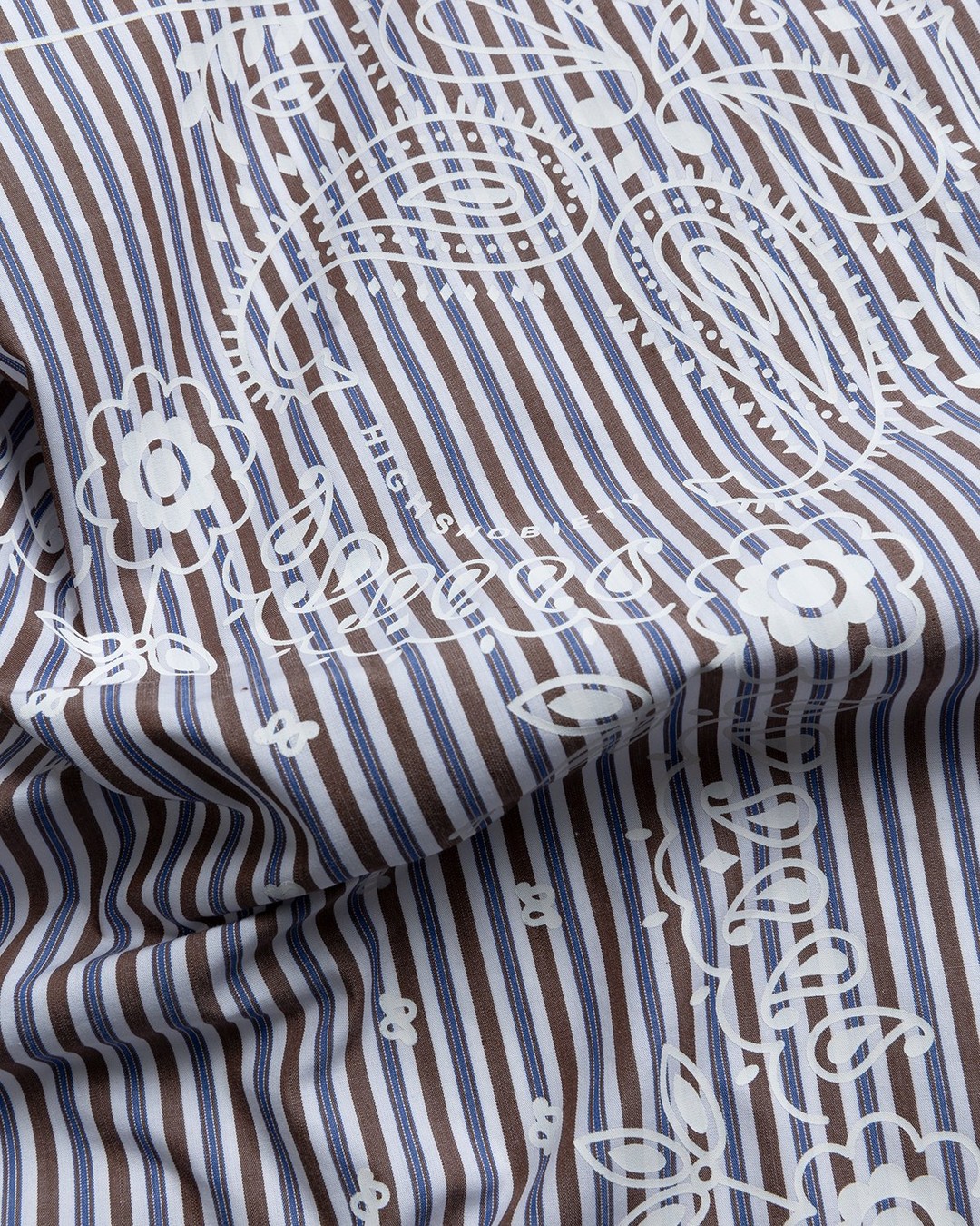Highsnobiety – Shirting Bandana Brown - Scarves - Brown - Image 6