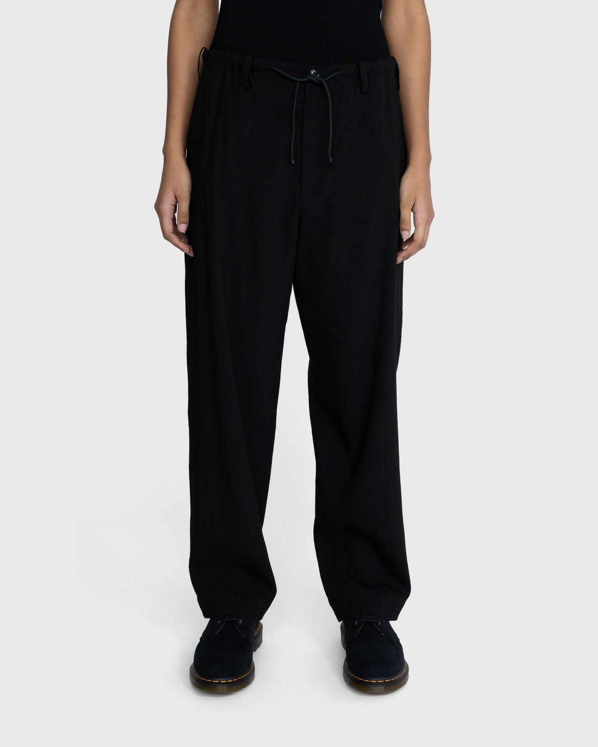 Dries van Noten – Penny Pants Black - Pants - Black - Image 2