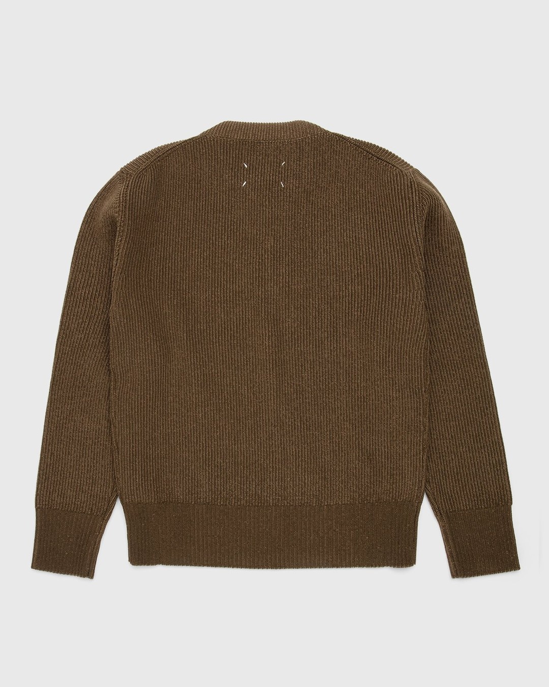 Maison Margiela – Pullover Olive - Knitwear - Green - Image 2