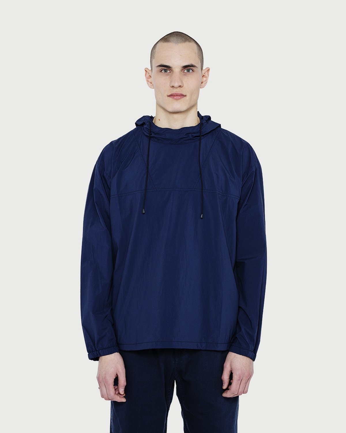 Gramicci – Packable Anorak Parka Double Navy - Outerwear - Blue - Image 1