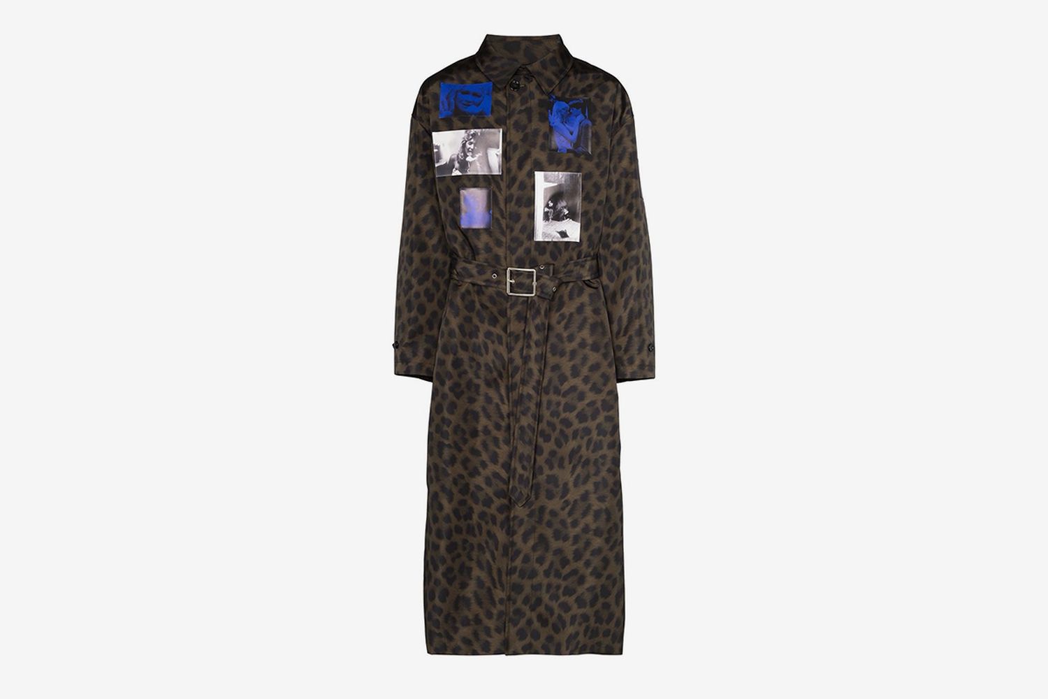 Leopard Print Photo Coat