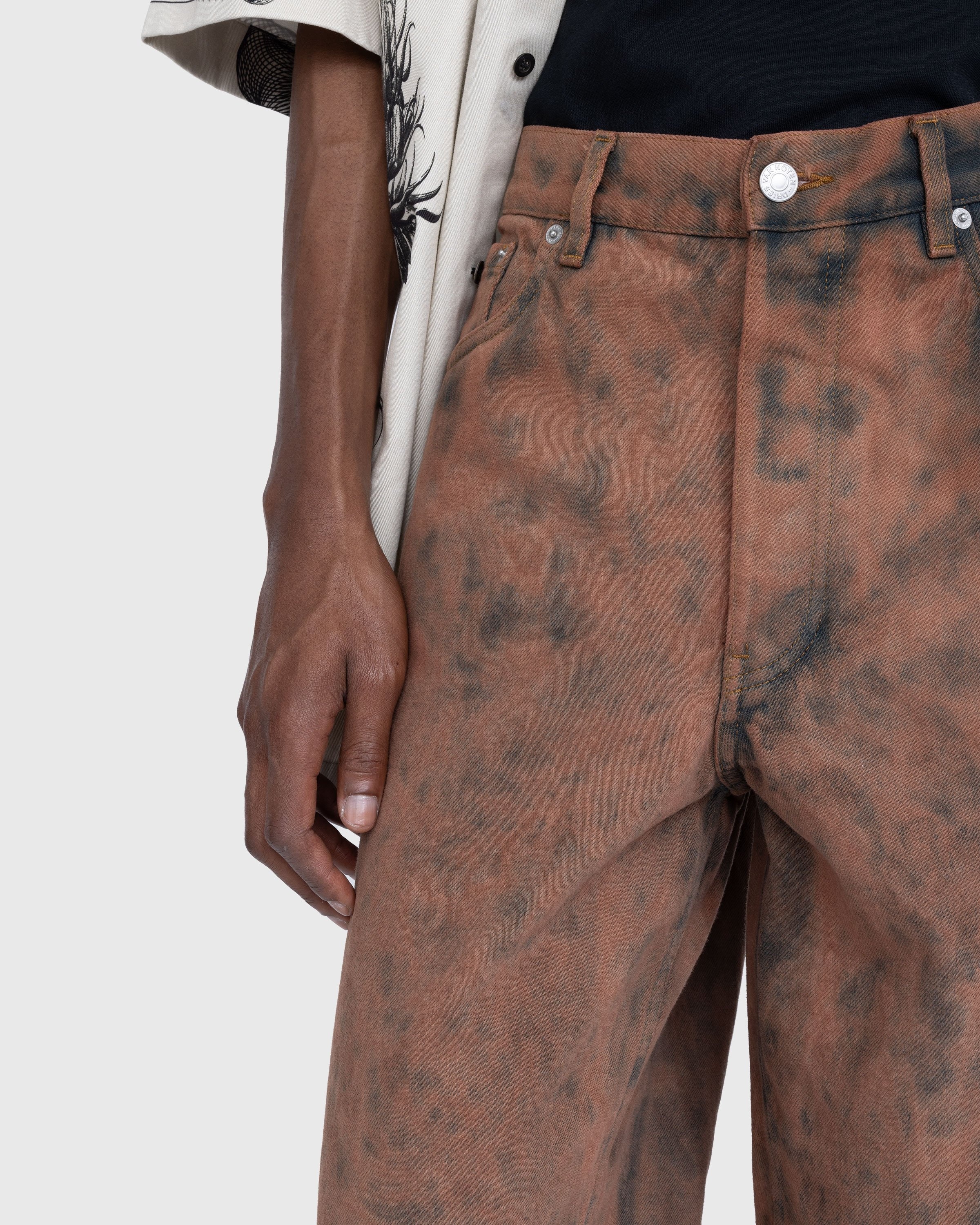 Dries van Noten – Pine Pants Choco - Pants - Brown - Image 5