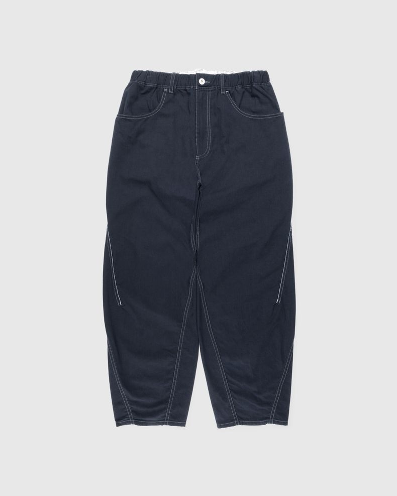 Dry Easy Denim Wide Pants Black