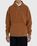 Highsnobiety – Script Logo Reverse Fleece Hoodie Brown - Sweats - Brown - Image 2