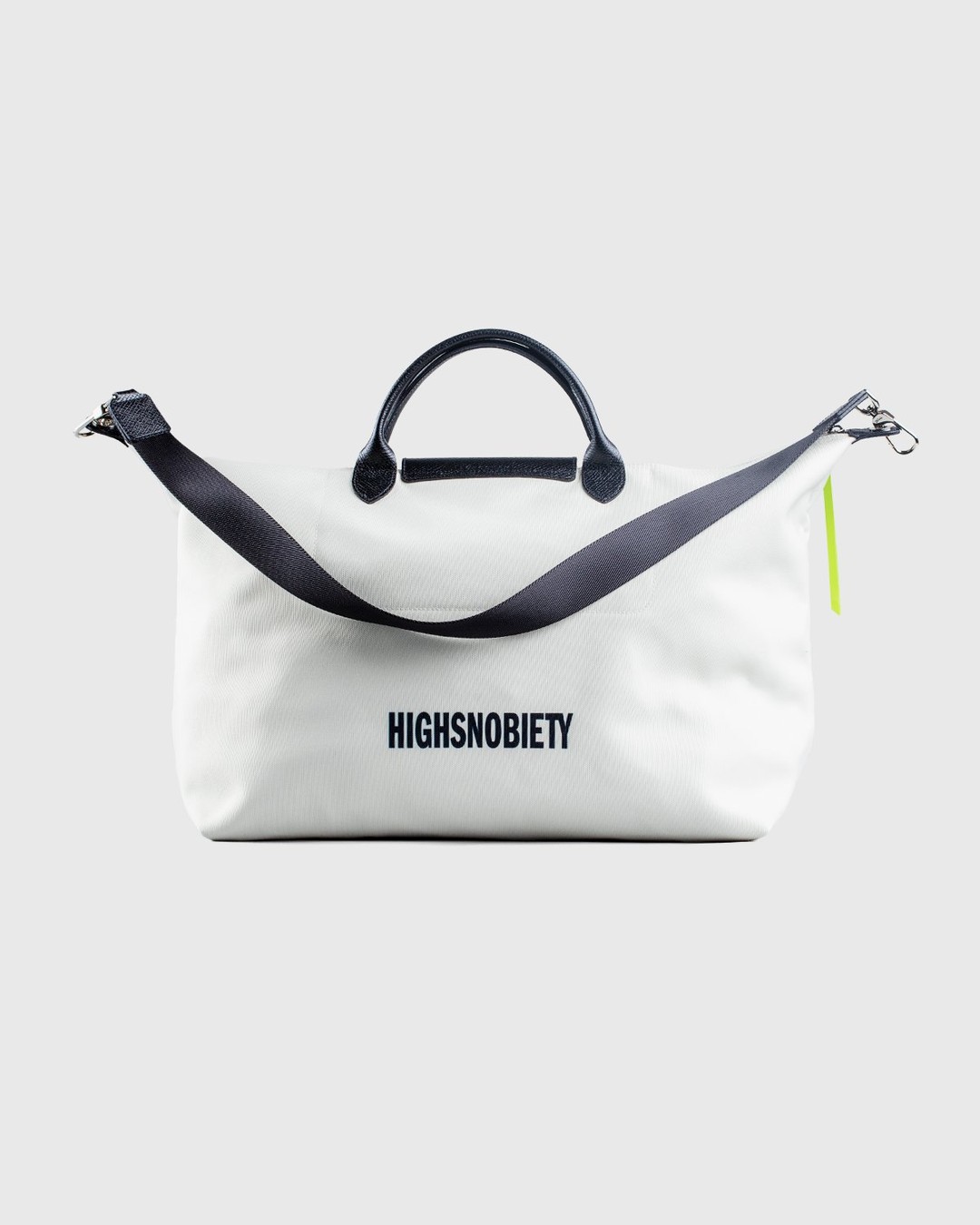 Longchamp x Highsnobiety – Le Pliage Bag - Bags - Beige - Image 5