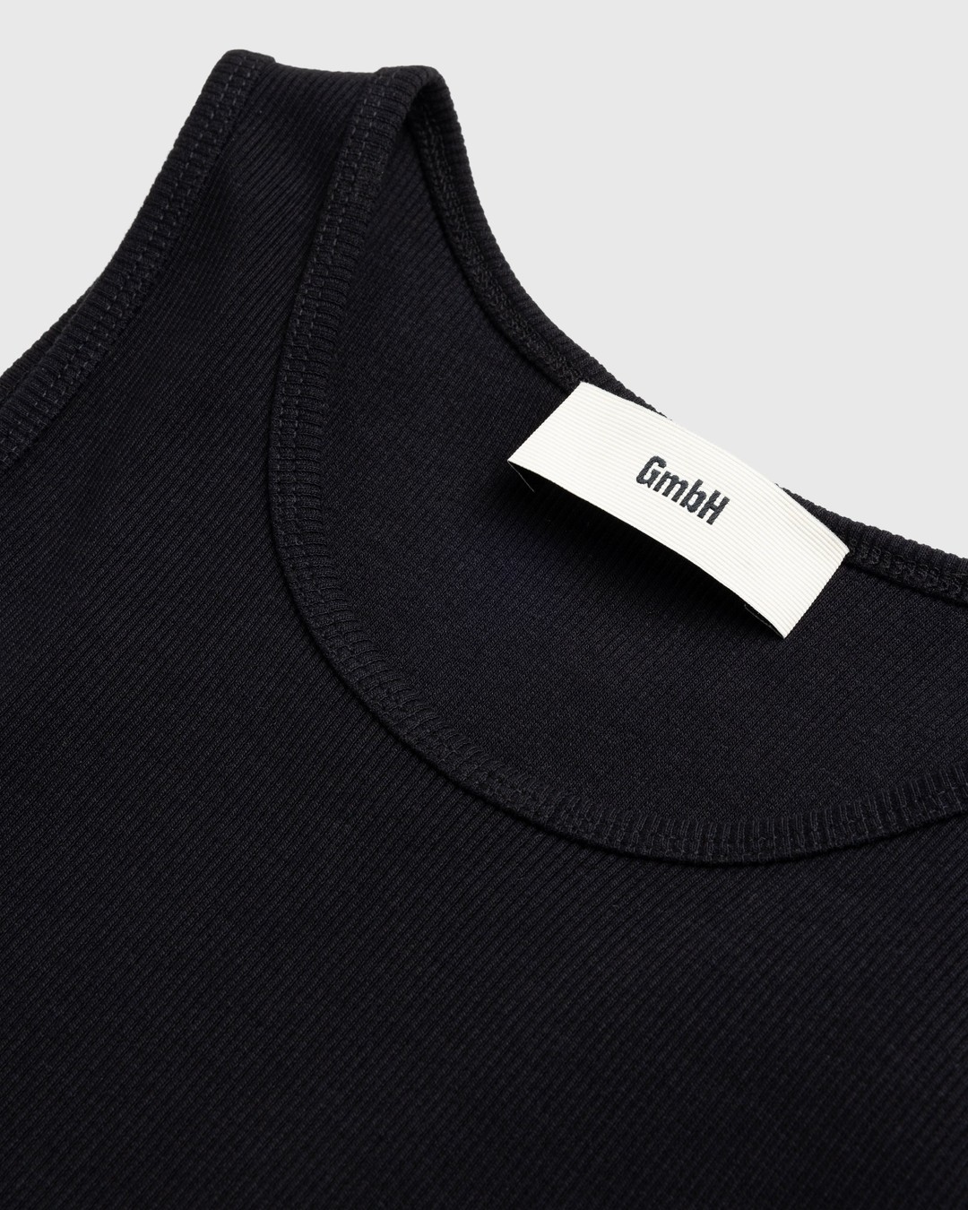 GmbH – Ali Rib Tank Top Black - Tops - Black - Image 6