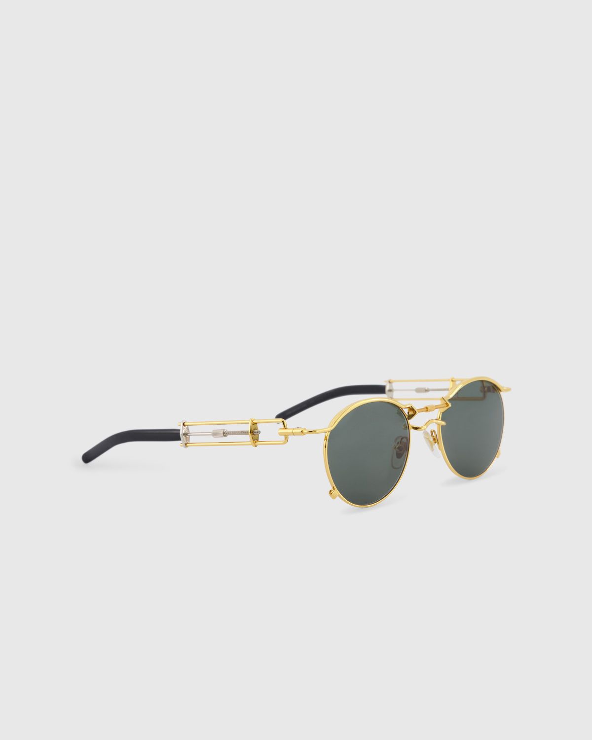Jean Paul Gaultier x Burna Boy – 56-0174 Pas De Vis Sunglasses Yellow - Sunglasses - Yellow - Image 2