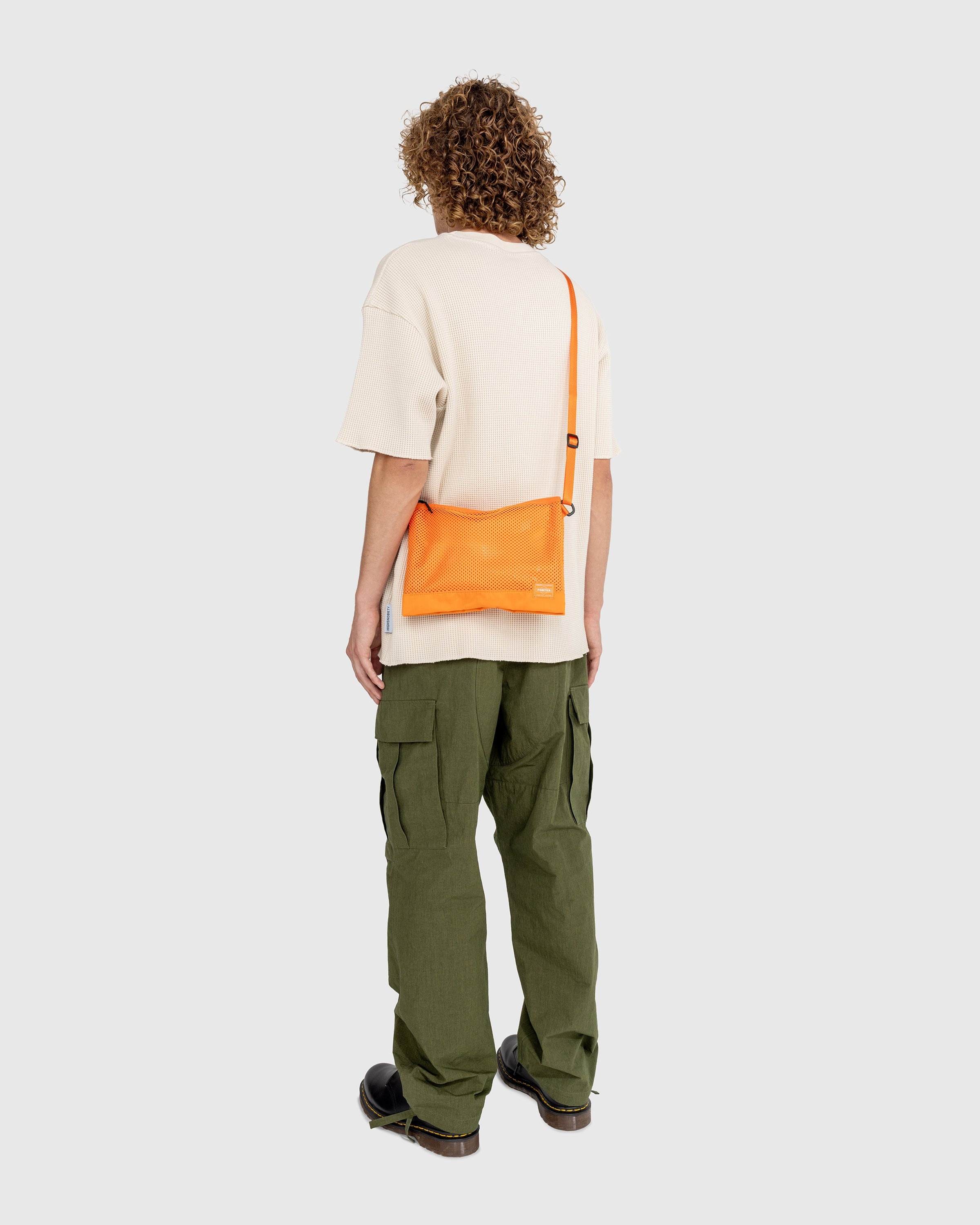 Porter-Yoshida & Co. – Sacoche Screen Shoulder Bag Orange - Bags - Orange - Image 4