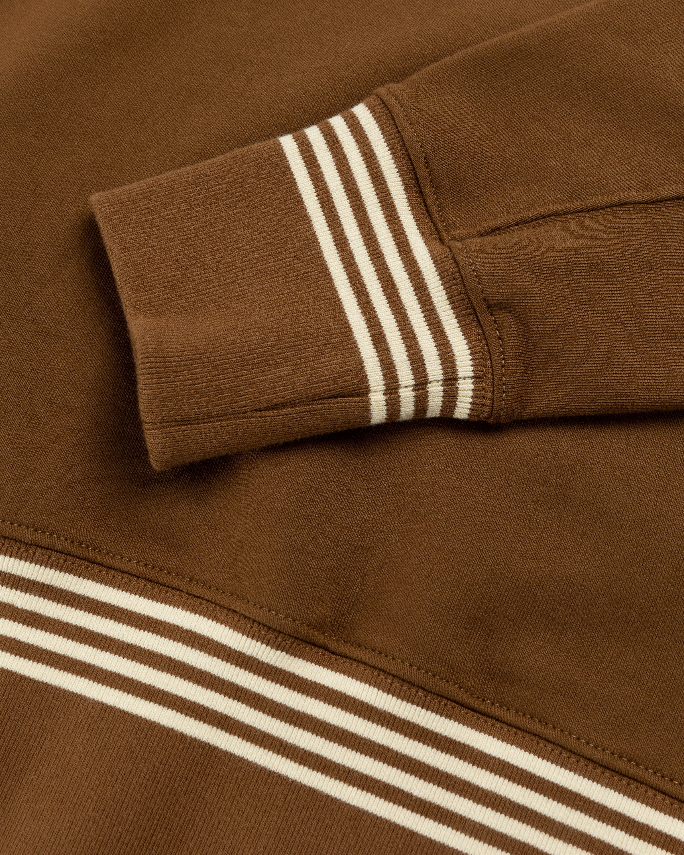 Wales Bonner – Original Sweatshirt Brown - Sweats - Brown - Image 5