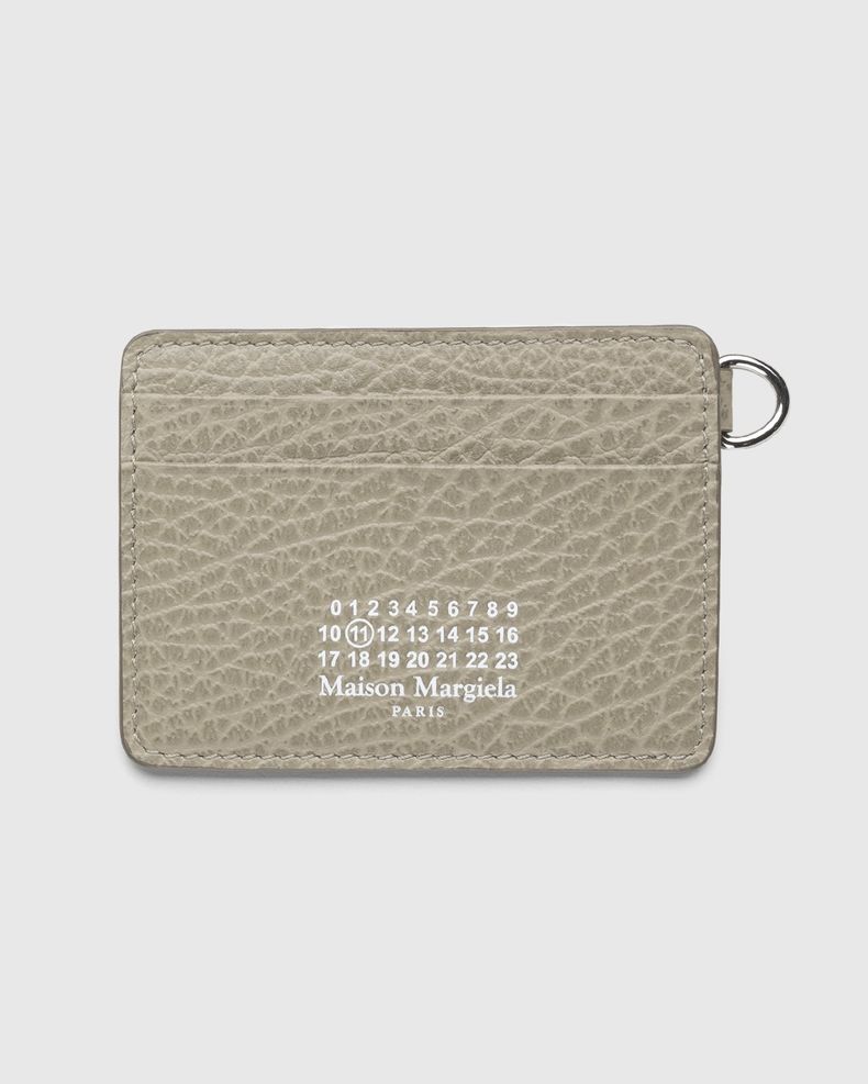Maison Margiela – Leather Card Holder With Key Ring