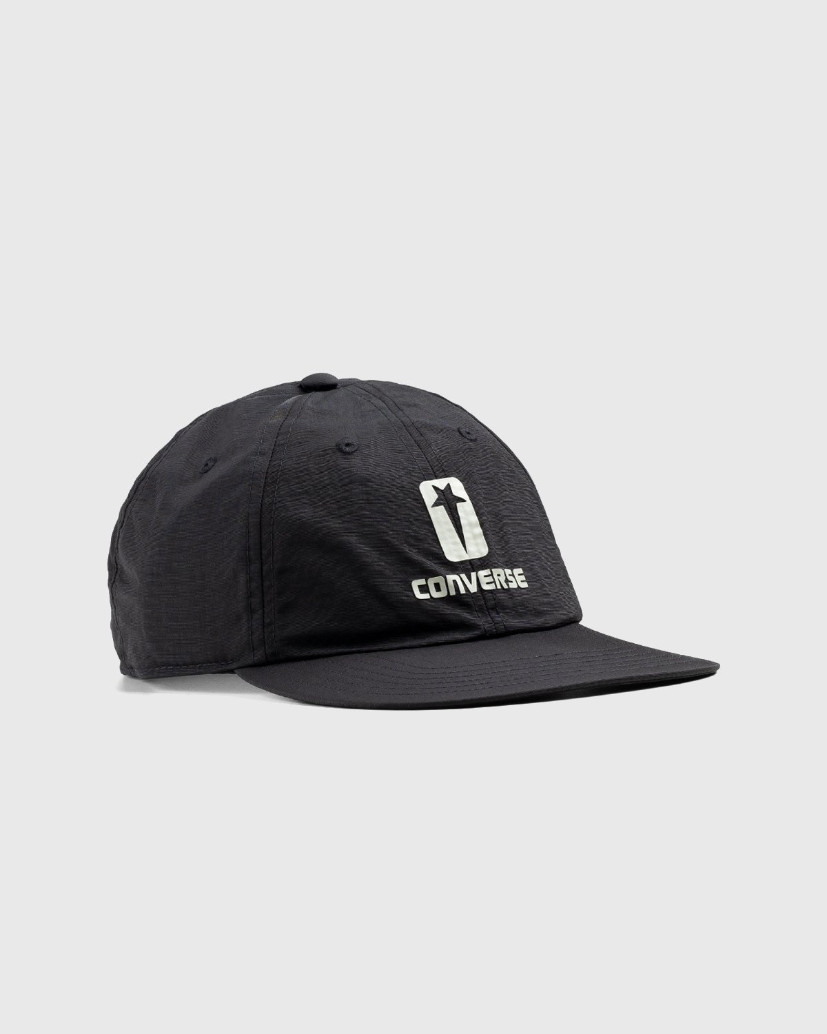 Converse x Rick Owens – DRKSHDW Dad Cap Black/Pelican - Hats - Black - Image 1