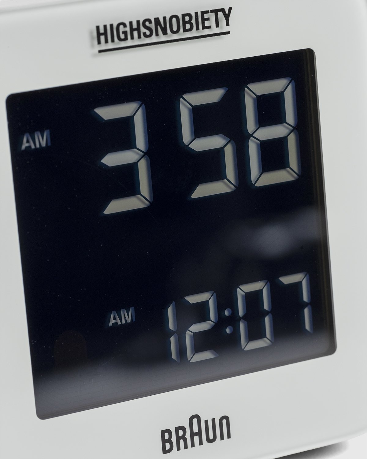 BRAUN x Highsnobiety – BC09 Digital Alarm Clock Grey - Objects - Grey - Image 4