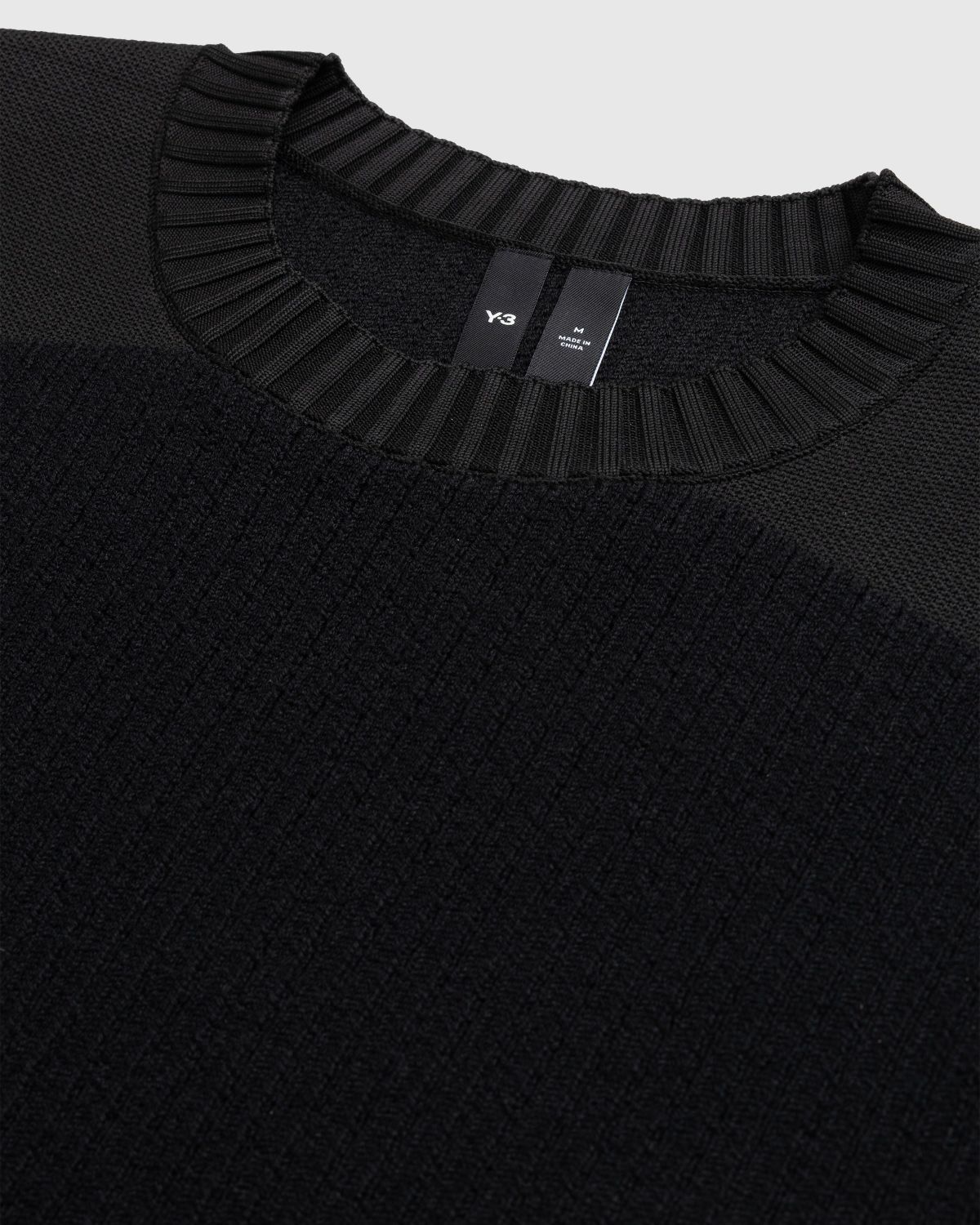 Y-3 – Utility Crewneck Sweater Black