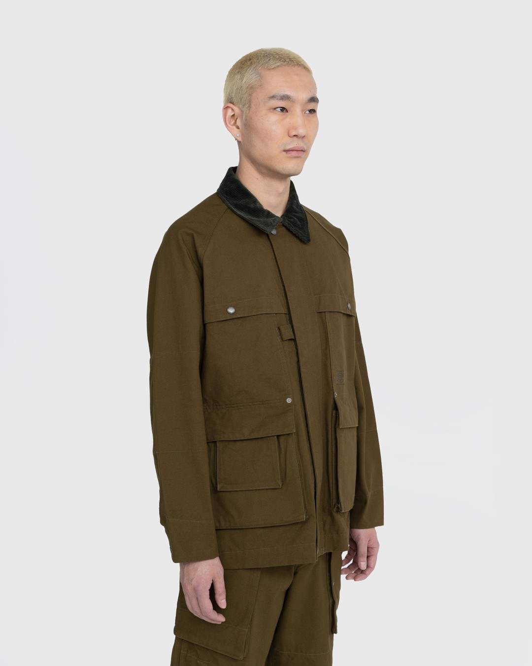 Snow Peak – Takibi Canvas Jacket Olive Green | Highsnobiety Shop