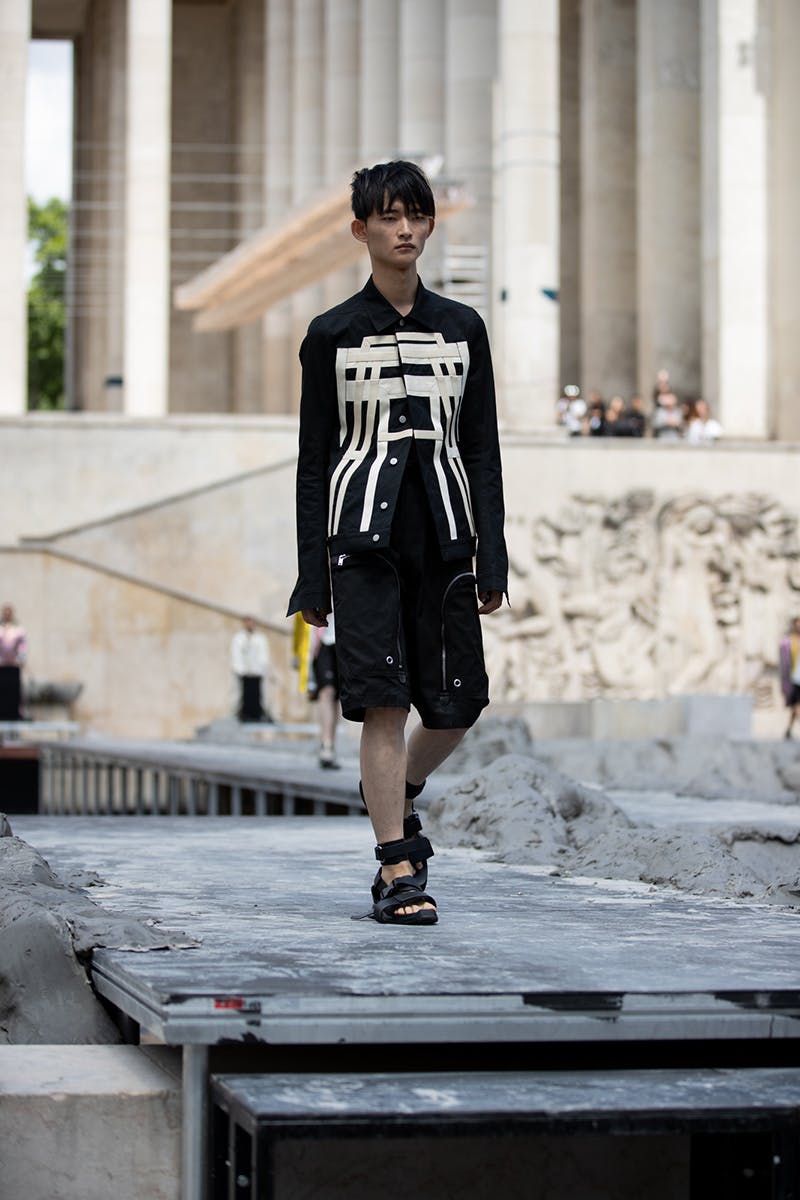 rick owens ss20 paris fashion week runway