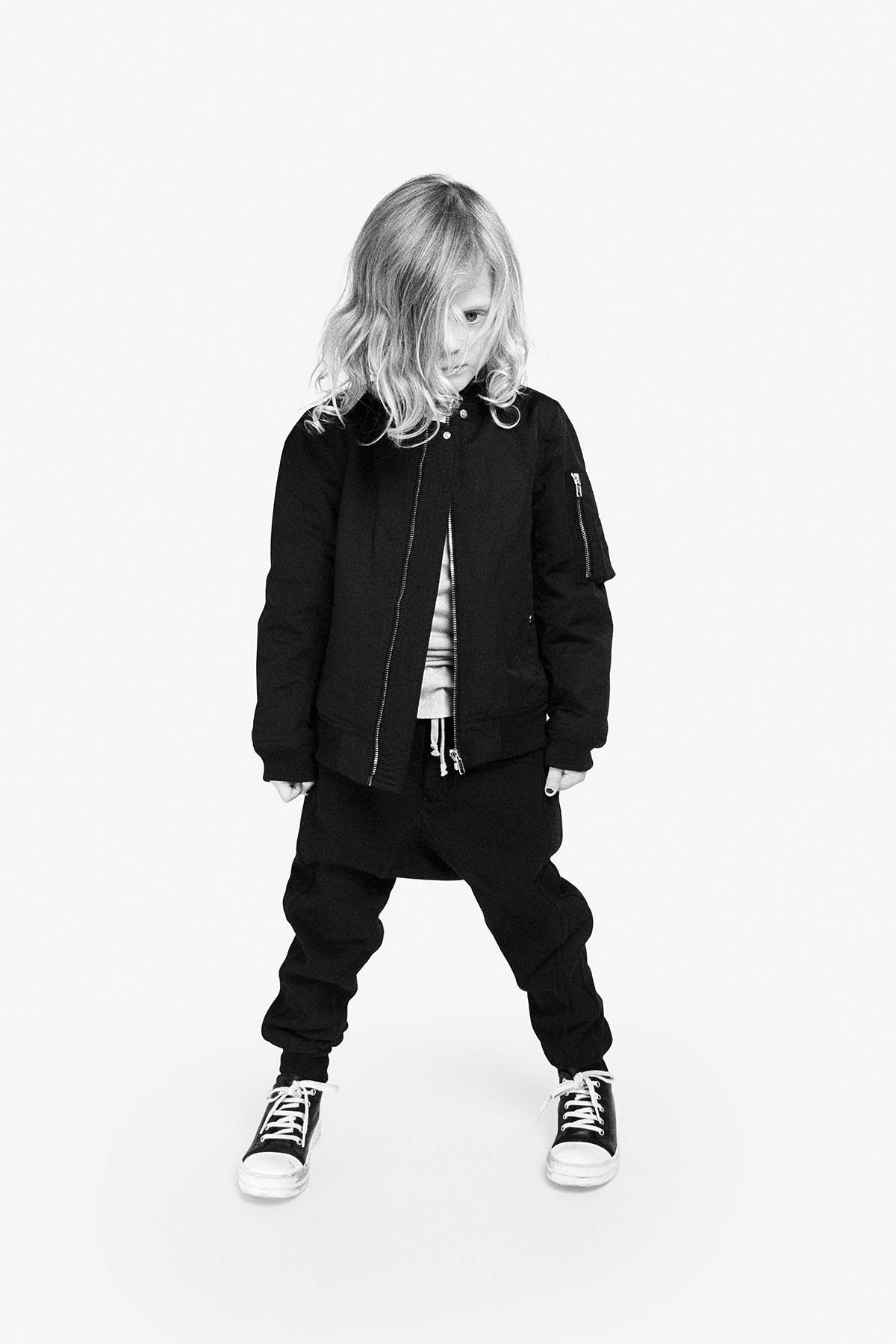 Rick Owens' "Babygeo" Childrenswear Is Baggy Goth for Kids