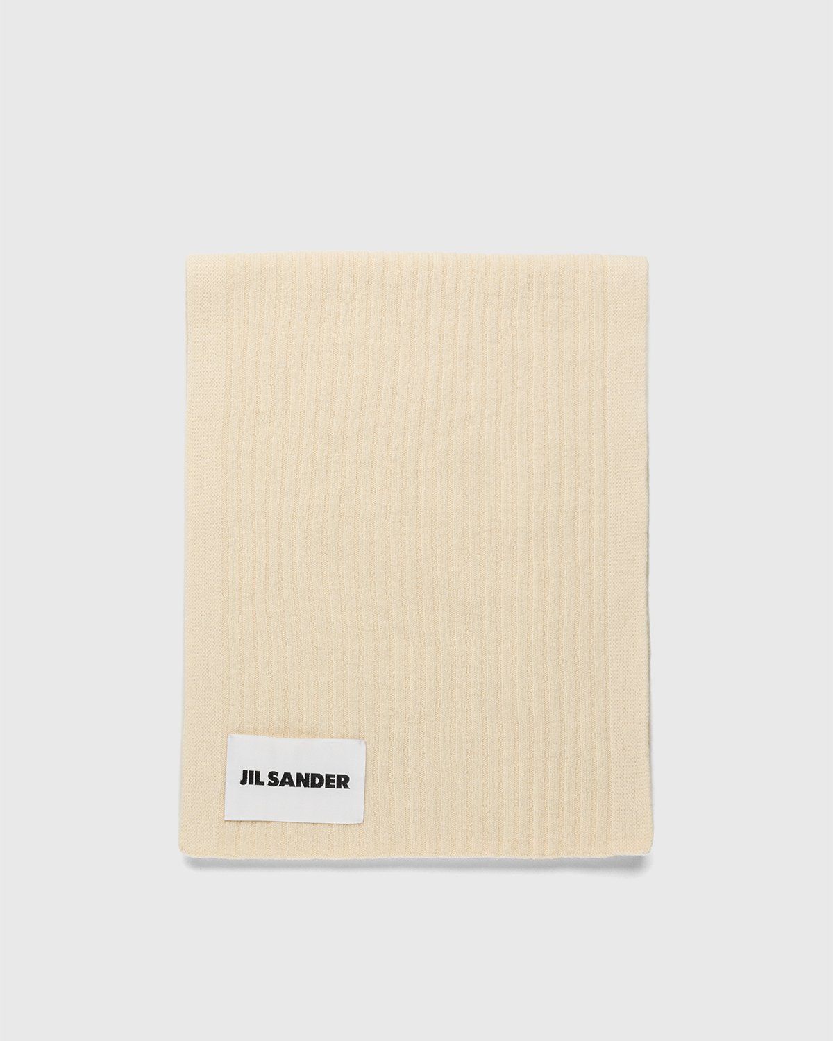 Jil Sander – Scarf Natural - Scarves - Beige - Image 2