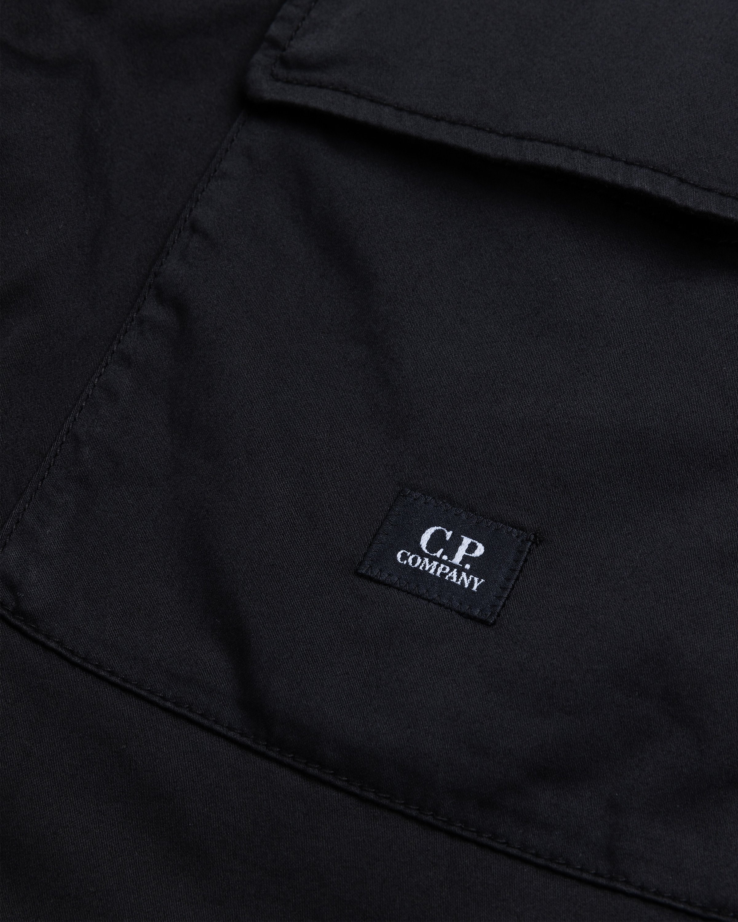 C.P. Company – Stretch Sateen Loose Fit Pants Black - Pants - Black - Image 4