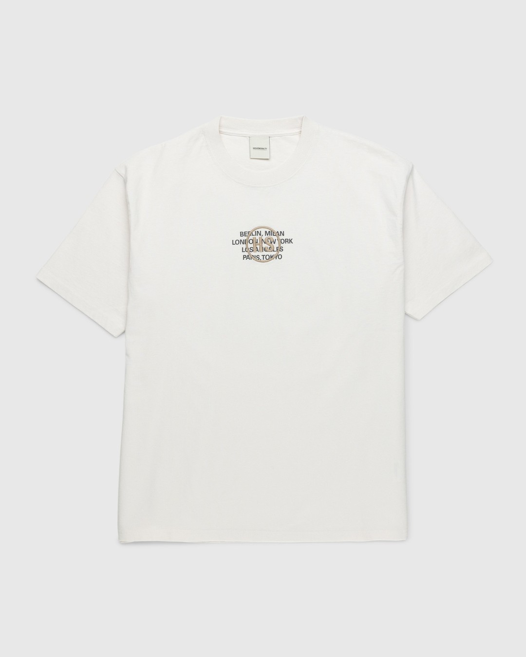 Highsnobiety – Upcycled Eggshell Jersey - T-Shirts - Beige - Image 2