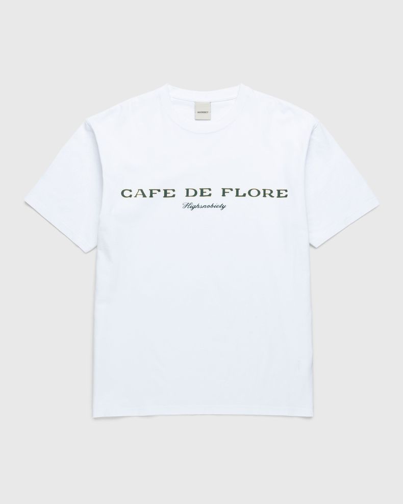 Café de Flore x Highsnobiety – Short Sleeve T-Shirt White