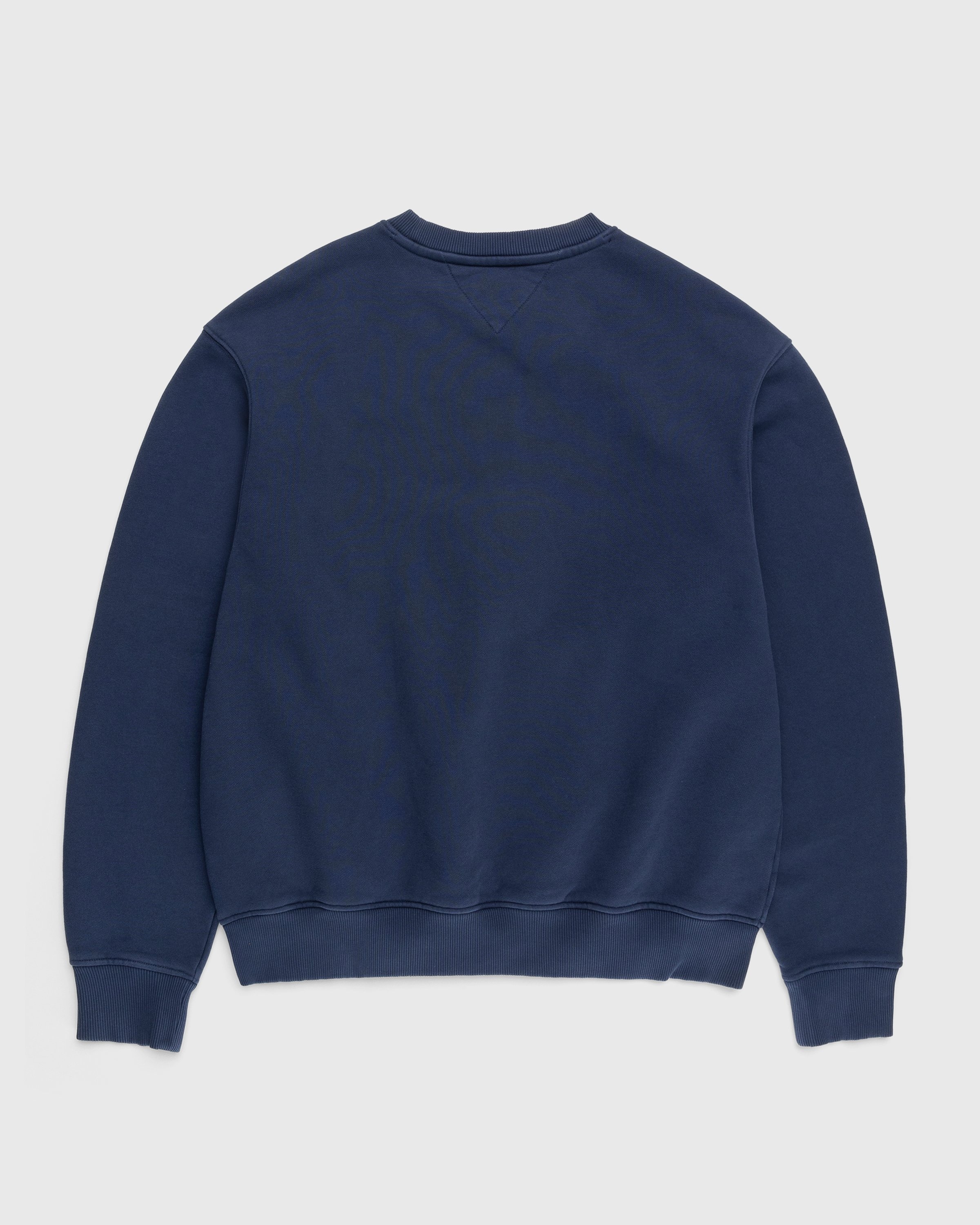Tommy hilfiger blue crew neck top