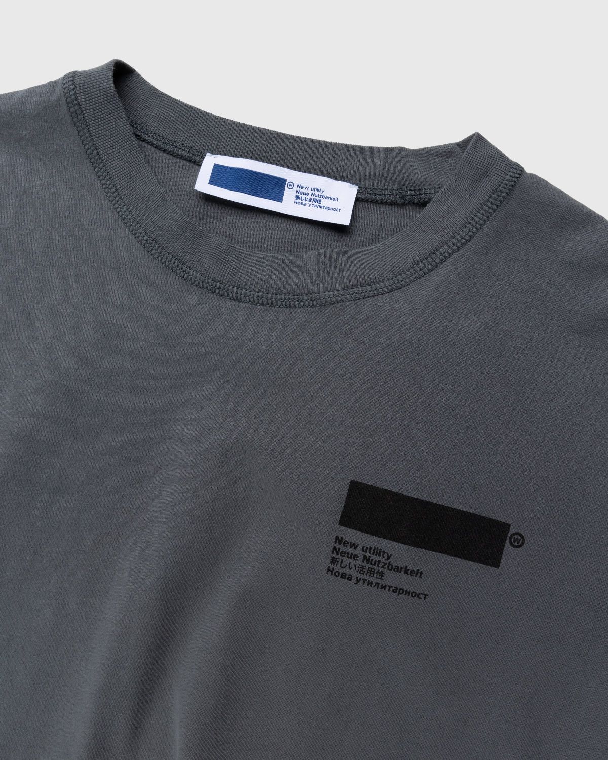 AFFXWRKS – Standardized T-Shirt Slate - T-Shirts - Blue - Image 3