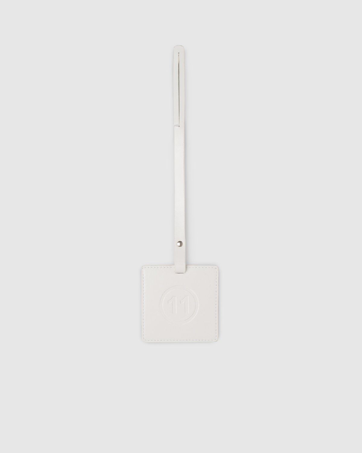 Maison Margiela – Logo Tag - Keychains - White - Image 1