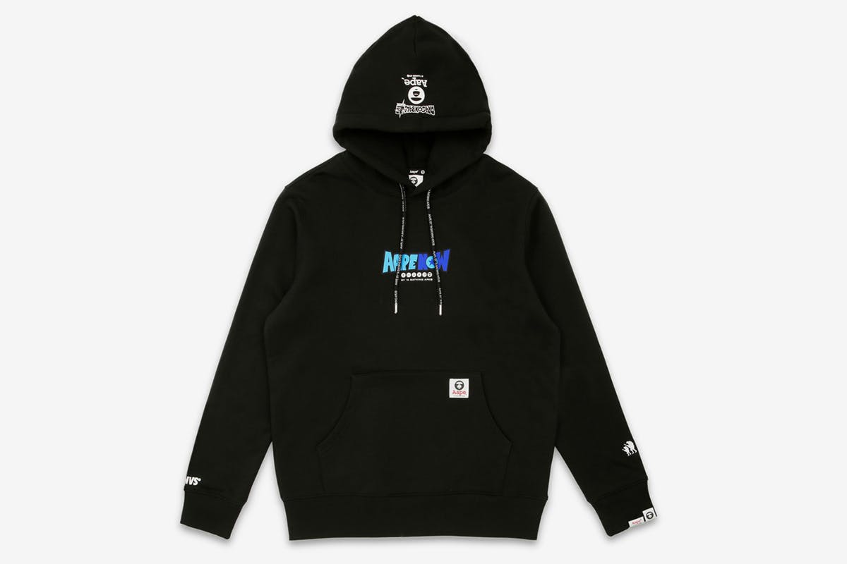 AAPE by A Bathing Ape Dragon Ball Super Broly hoodie black