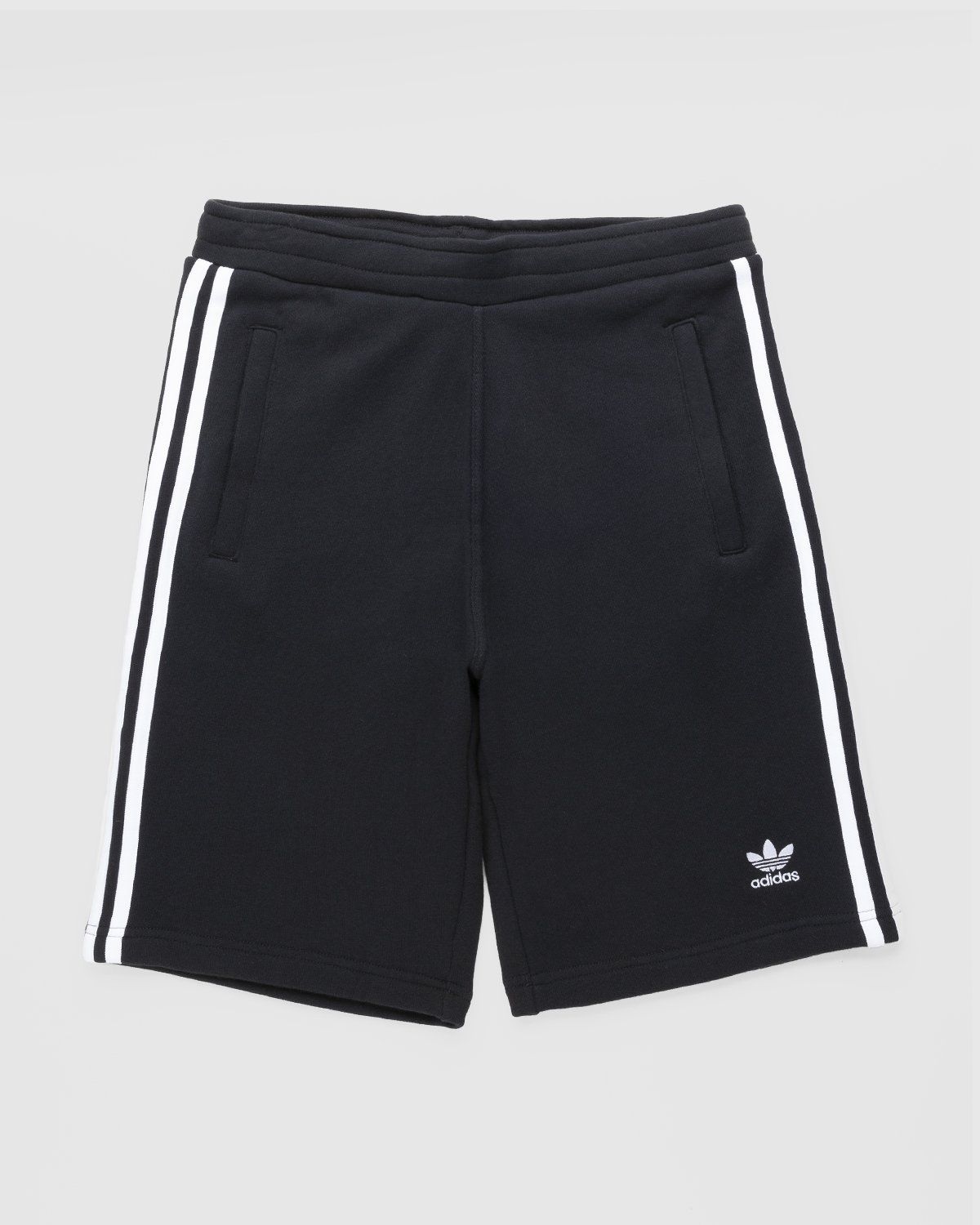 Adidas – 3 Stripe Short Black - Sweatshorts - Black - Image 1