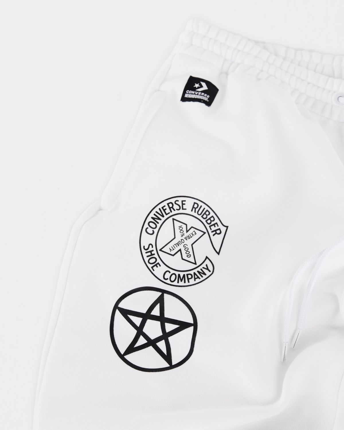 Converse x NBHD – White Sweatpants - Sweats - White - Image 3