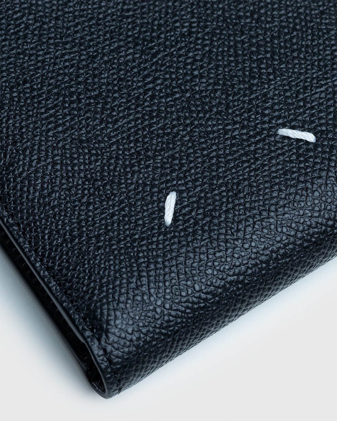 Maison Margiela – Leather Wallet Black - Wallets - Black - Image 4