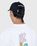 NTS x Highsnobiety – Logo Patch Cap Black - Hats - Black - Image 5