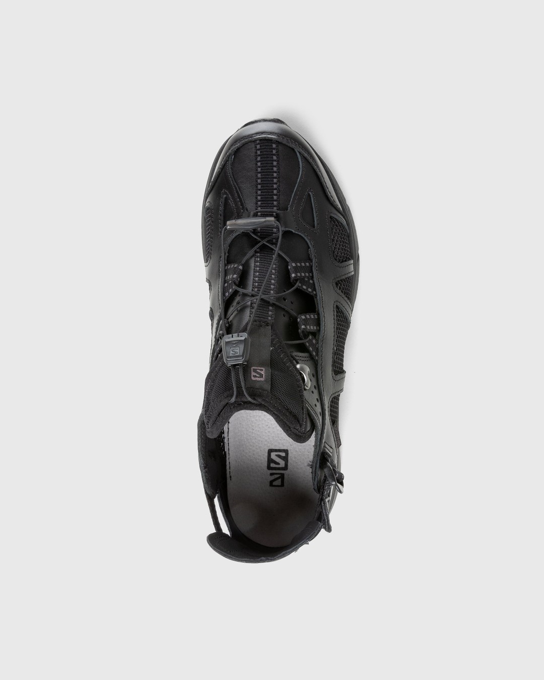 Salomon – Techsonic Leather Advanced Black/Black/Magnet - Sneakers - Black - Image 5