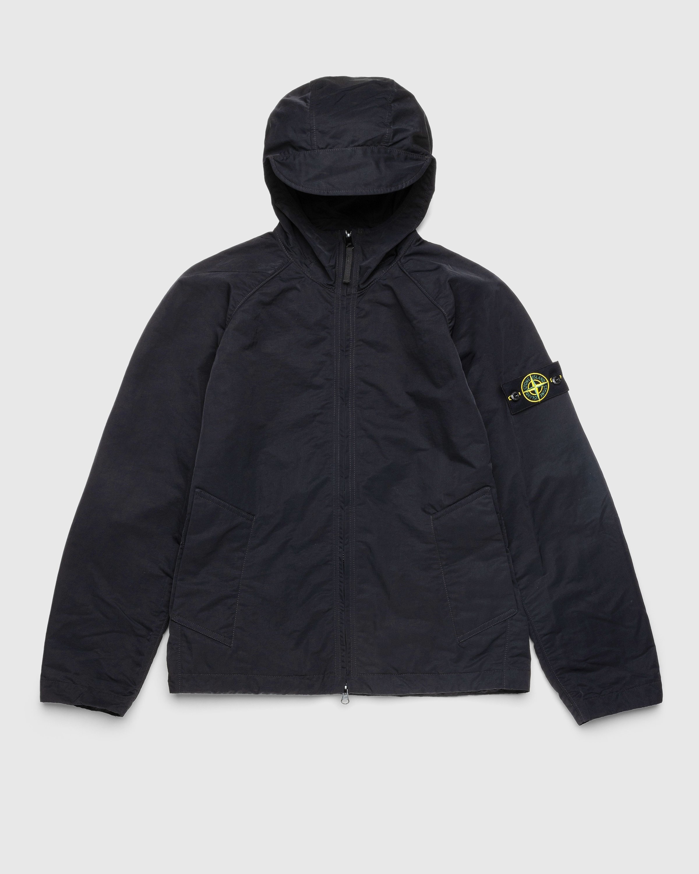 Black stone island best sale jacket