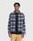 Highsnobiety – Neu York Shaggy Wool Plaid Zip Shirt Brown - Shirts - Brown - Image 3
