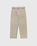 Auralee – Cotton Woven Pants Khaki
