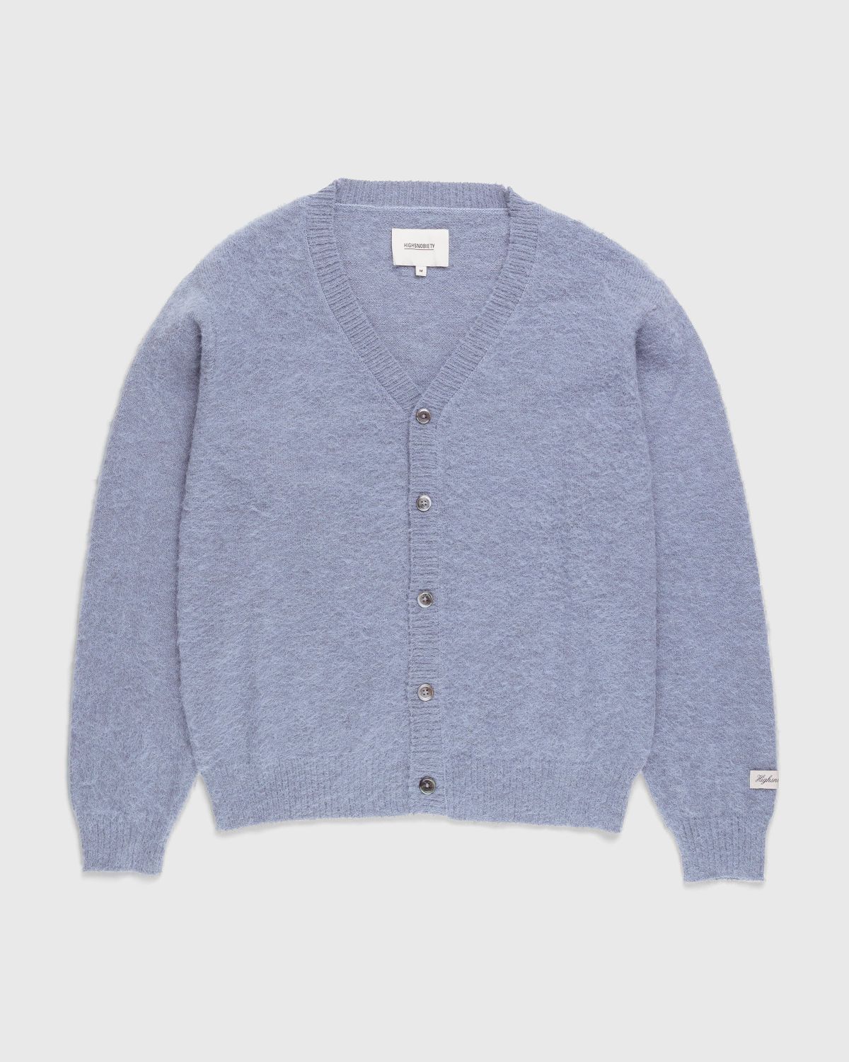 Highsnobiety – Alpaca Cardigan Blue - Knitwear - Blue - Image 1