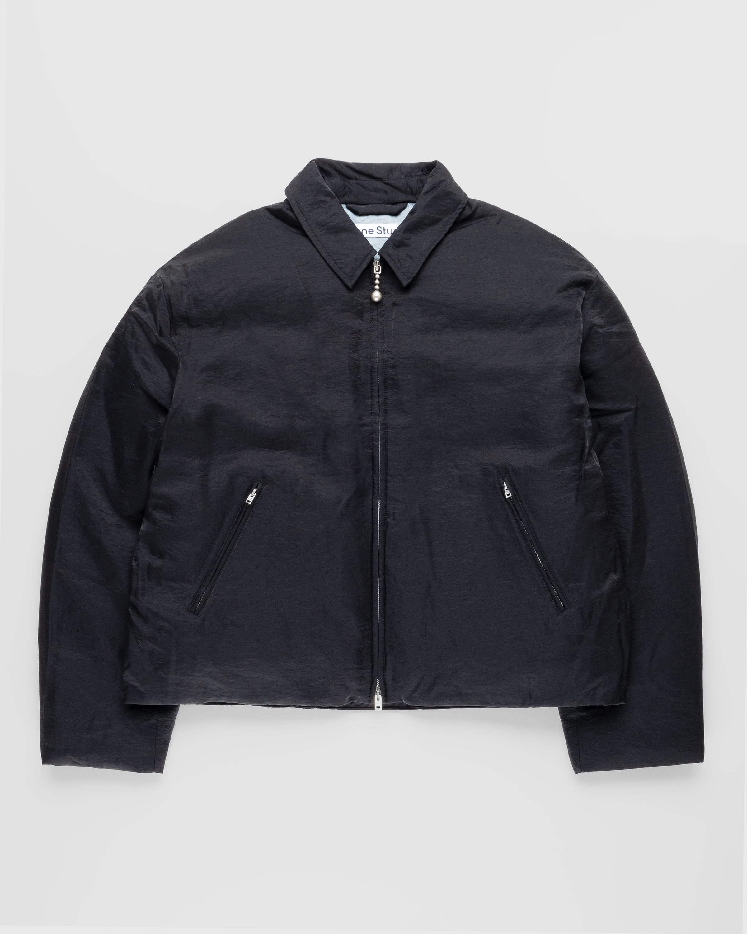 Acne Studios – Puffer Down Jacket Stone Black - Outerwear - Black - Image 1