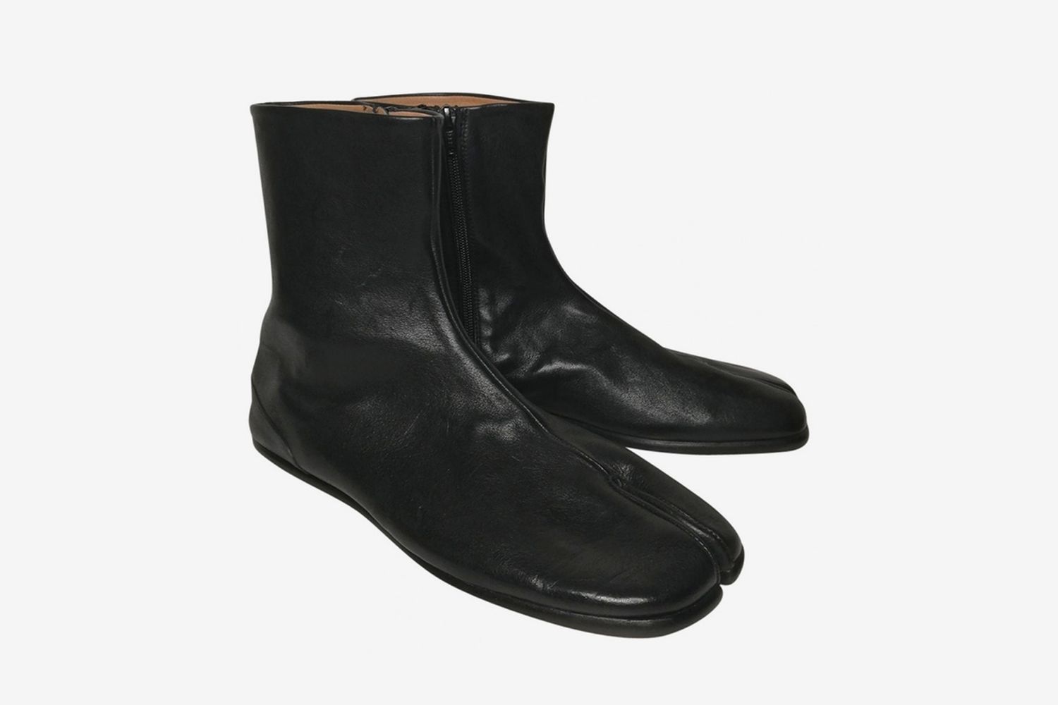 Leather Tabi Boots