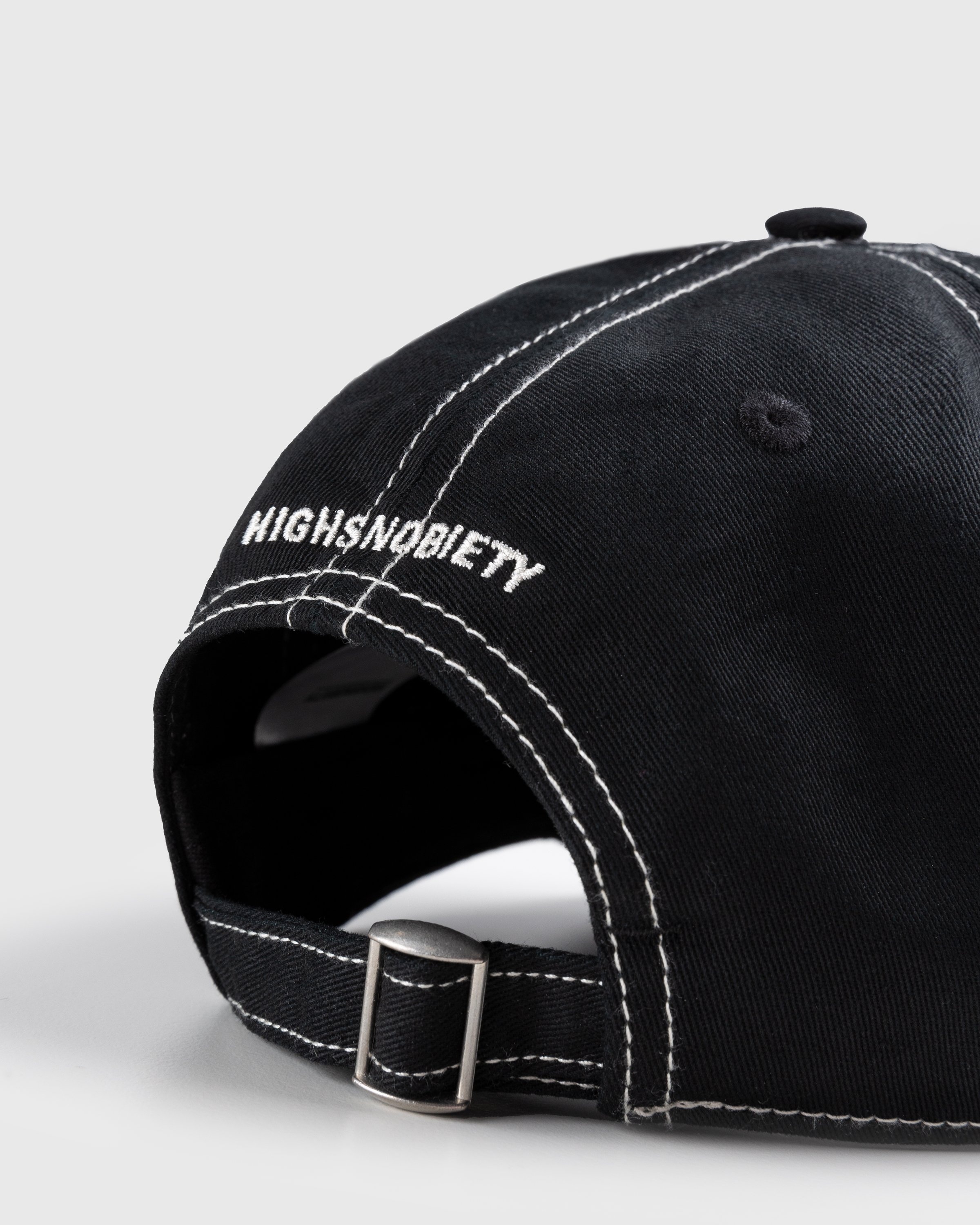 Tresor x Highsnobiety – BERLIN, BERLIN 3 Cap Black - Hats - Black - Image 5