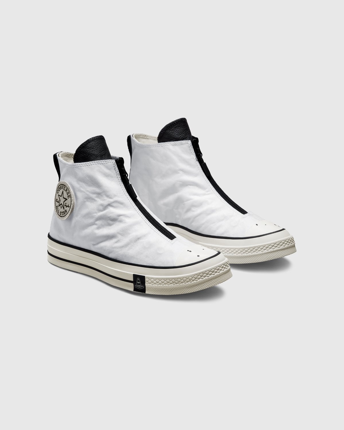 Converse x Joshua Vides – Chuck 70 Hi White/Black/Black - Sneakers - Black - Image 5