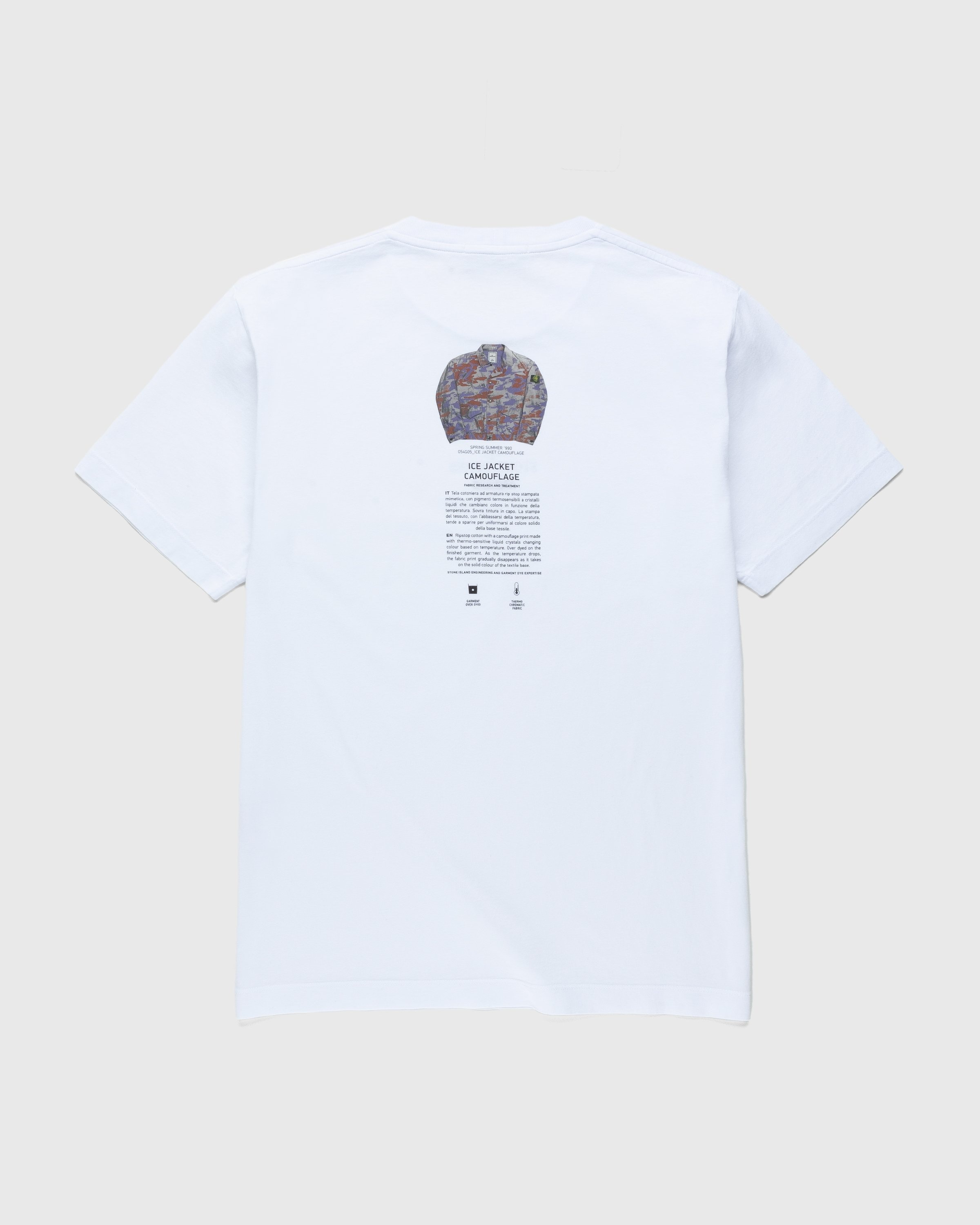 Stone Island – Archivio T-Shirt White - T-shirts - White - Image 2