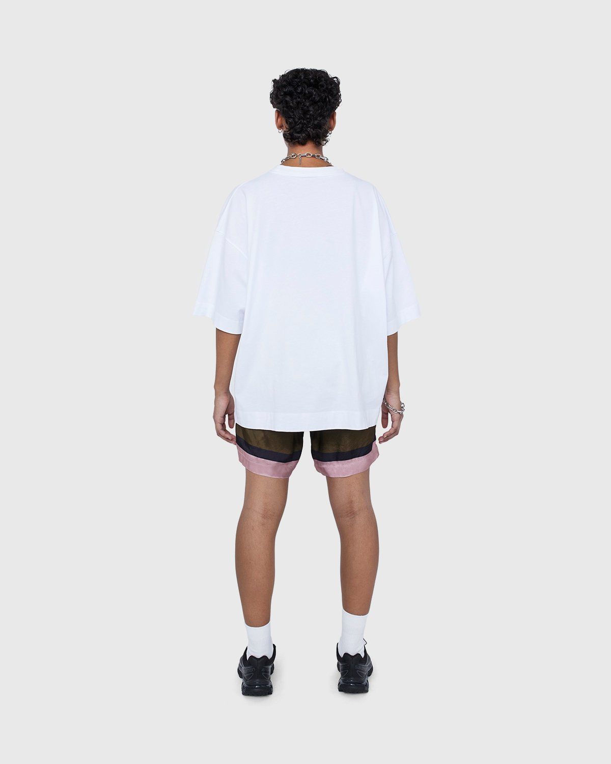 Dries van Noten – Hen Oversized T-Shirt White - Tops - White - Image 6