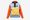 Colour-Block Nylon Hooded Jacket